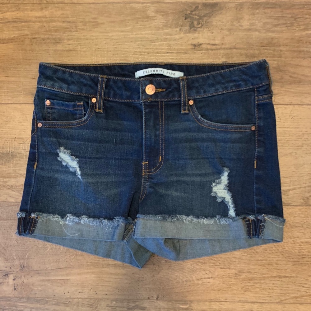 Celebrity Pink Jean shorts